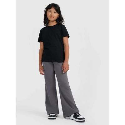 4. T-shirt regular gładki dziewczęcy 4F 4FJRMM00TTSHF3231-20S