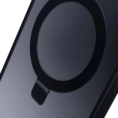 22. Etui 3mk Smoke Case Mag&Stand na Apple iPhone 15 pro max - czarne