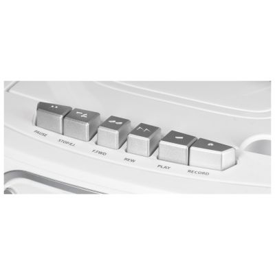 6. Radioodtwarzacz JVC RC-E451W Boombox white