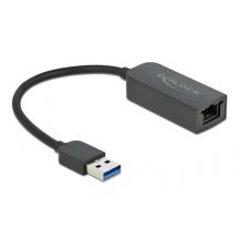 DeLOCK Adapter USB Typ-A męski do 2,5 Gigabit LAN kompaktowy