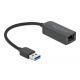 DeLOCK Adapter USB Typ-A męski do 2,5 Gigabit LAN kompaktowy