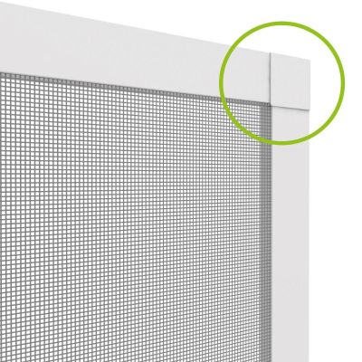 50. MOSKITIERA OKNO ALU 100X120 BRĄZ PLUS