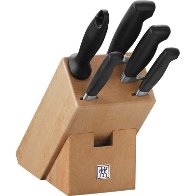 ZWILLING FOUR STAR Zestaw 4 noży w bloku