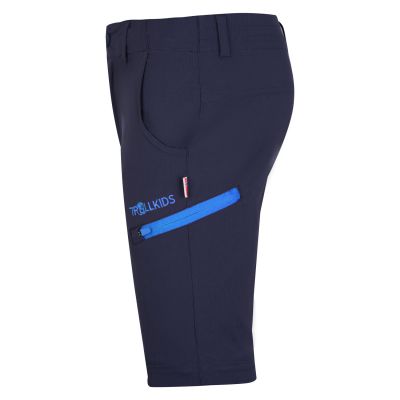 6. Spodnie zapinane na zamek dziecięce dla chłopca/dziewczynki Trollkids Kids Kjerag Zip-Off Pants navy/medium blue (177-117)