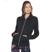 Skechers Hoodless Hoodie Skechcloud Jacket WJA288-BLK Czarne L