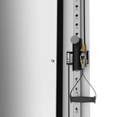 7. Brama treningowa przyścienna podwójna HMS BS302 ze stosem