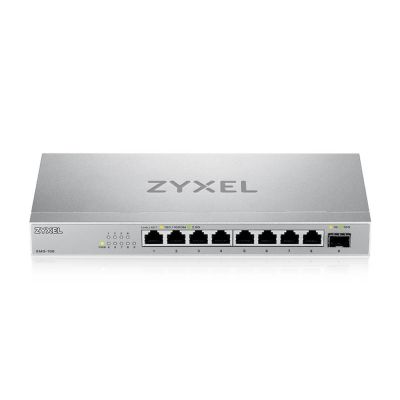 7. Switch Zyxel XMG-108 9p Unmanaged Multigigabit