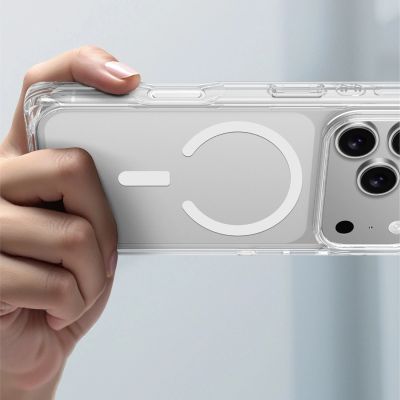 5. Etui AMAZINGTHING Omni na iPhone 17 Pro kompatybilne z MagSafe - przezroczyste