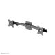 3. Neomounts FPMA-CB100BLACK uchwyt / stojak do monitorów 68,6 cm (27") Ściana Czarny