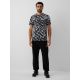 3. T-shirt regular z nadrukiem męski 4F 4FRAW26TTSHM4664-20A