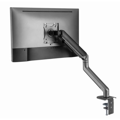 9. GEMBIRD BIURKOWE REGULOWANE RAMIĘ/UCHWYT NA MONITOR 17-32, VESA 100X100MM, DO 9 KG, KOLOR SZARY