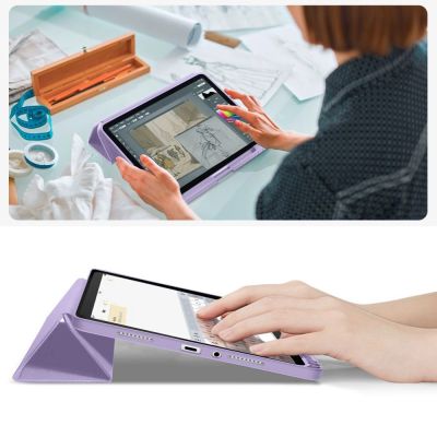 10. Etui Tech-Protect SmartCase Pen na Xiaomi Redmi Pad 2 11.0 - fioletowe