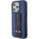 3. Etui BMW M Grip Stand Bicolor na iPhone 15 Pro - granatowe