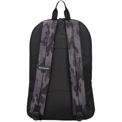 2. Skechers Essential Backpack SKCH8442-CAMO Czarne One size
