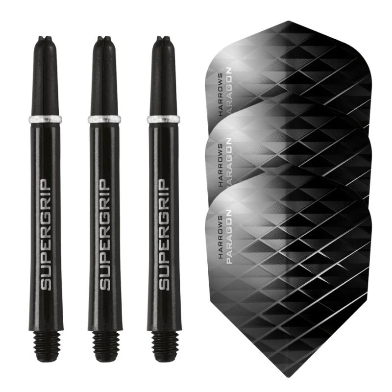 2. Harrows Twin Pack shafty Supergrip + piórka Atomic HS-TNK-000013681