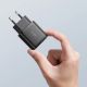 6. Ładowarka Tech-Protect C20W sieciowa USB-C PD 20W / USB-A QC 3.0 - czarna