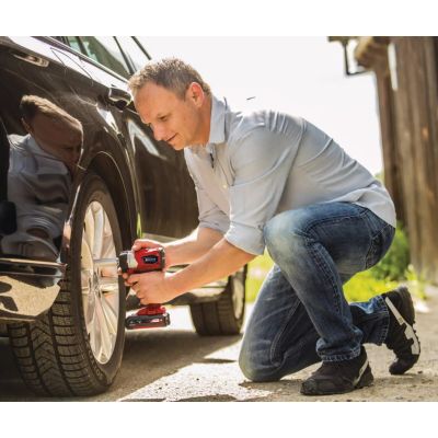 3. Klucz udarowy Einhell TE-CW 18Li Czarny, Czerwony 1/2" 2900 RPM 215 N·m 18 V