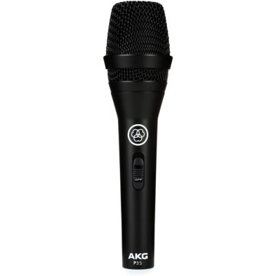 2. AKG P3 S - Mikrofon dynamiczny z wyłącznikiem
