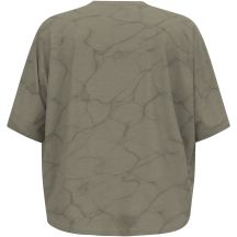 Koszulka damska Odlo ACTIVE 365 NATURAL BLEND PRINT T-shirt crew neck s/s beżowa