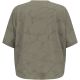 Koszulka damska Odlo ACTIVE 365 NATURAL BLEND PRINT T-shirt crew neck s/s beżowa