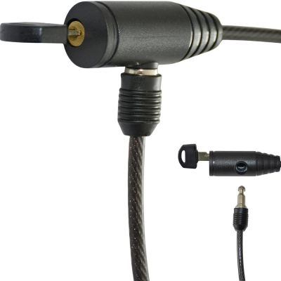 2. ZAPIĘCIE ROWEROWE NA KLUCZ 0,6x65CM CZARNE XQMAX