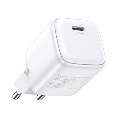 2. Szybka ładowarka sieciowa GaN USB C 30W PD Ugreen Nexode Mini - biała