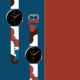 3. Pasek Strap Moro do Samsung Galaxy Watch 45 / 46 / 47 mm silikonowa bransoletka opaska do zegarka - wzór 8