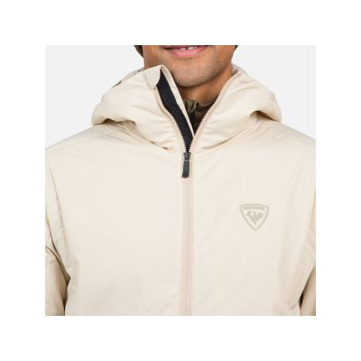 6. Kurtka outdoorowa męska ROSSIGNOL Opside Hoodie Jkt beżowa
