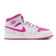 Buty sportowe damskie Air Jordan 1 Mid GS Pink - FD8780-500