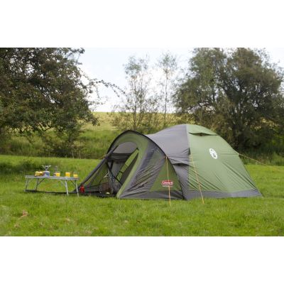 3. Coleman Darwin 4 Plus 4 os. Zielony Namiot kopułowy / Igloo