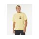 Koszulka męska RIP CURL Search Dawn Tee żółta
