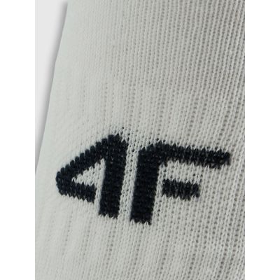 4. Skarpetki stopki (3-pack) męskie 4F 4FRSS26USOCM0834-91S