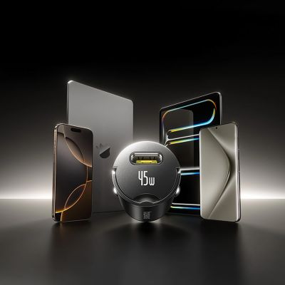 13. Ładowarka samochodowa Baseus PrimeTrip VP2 45W USB-C z kablem 60W USB-C do USB-C 1m - czarna