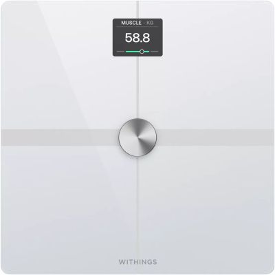 2. Elektroniczna waga osobowa Withings Body Smart, 200 kg, dokładność 50 g, kolor Biały