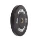 28. Talerz olimpijski HMS BLACK BUMPER 15 kg BBR15 