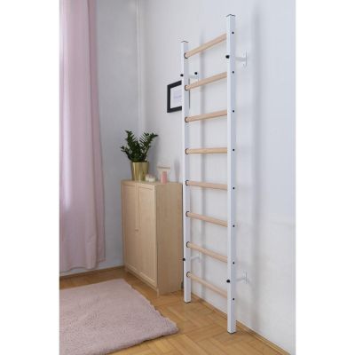 12. DRABINKA GIMNASTYCZNA DREWNIANO METALOWA NA 4 UCHWYTY BENCHK 200W