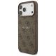 2. Etui Guess 4G Ring Classic Logo MagSafe na iPhone 17 Pro Max - brązowe