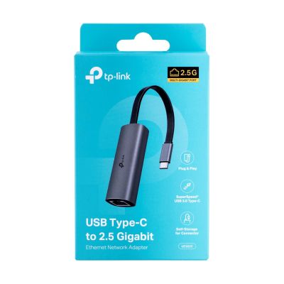 4. Karta sieciowa TP-LINK UE302C USB Type-C to 2.5 Gigabit Ethernet Network Adapter