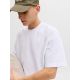7. Jack&Jones koszulka t-shirt JJEBARRON TEE SS O-NECK NOOS 12298906 WHITE