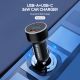 6. Ładowarka samochodowa Wozinsky WDCCAC USB-C USB-A 36W - czarna