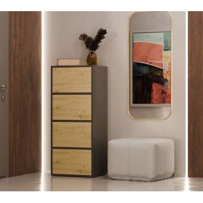 7. KOMODA ALMA ANTRACYT/ARTISAN