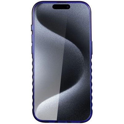 4. Etui Audi IML MagSafe na iPhone 15 Pro - niebieskie