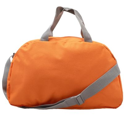 3. TORBA SPORTOWA A3050 POMARAŃCZOWO-SZARA SEMI LINE