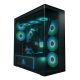 Obudowa Arctic Xtender Schwarz z oknem z GPU mountem