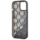 7. Etui Karl Lagerfeld Liquide Glitter Monogram Gradient na iPhone 15 - czarne