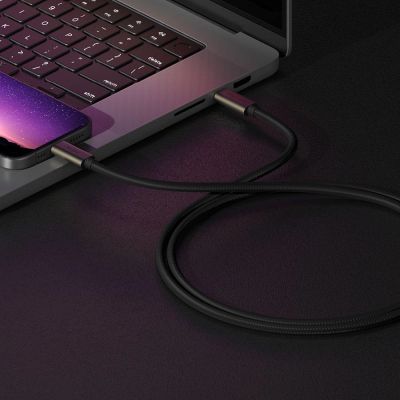 6. Kabel Ringke USB-C 3.2 Gen. PD240W 100cm - czarny