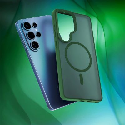 15. Etui 3mk Smoke MagCase na Samsung Galaxy S26 Ultra - zielone