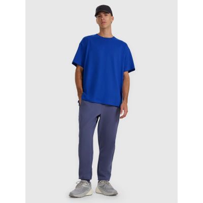 3. T-shirt oversize z nadrukiem męski 4F 4FWAW25TTSHM2403-36S