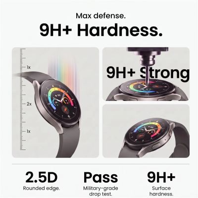 8. Szkło hartowane Tech-Protect Easy Set+ 2-Pack na Samsung Galaxy Watch Ultra 40 mm