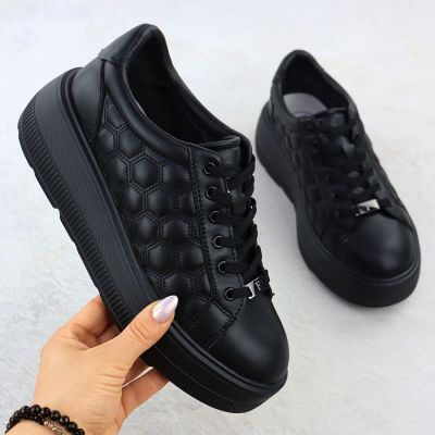 2. Półbuty pikowane na platformie Filippo W DP7285 PAW639A